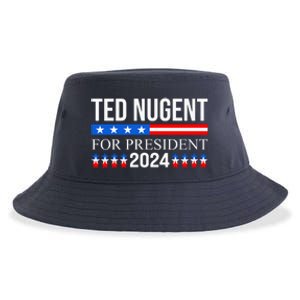 Ted Nugent For President 2024 Sustainable Bucket Hat