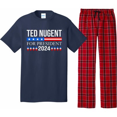 Ted Nugent For President 2024 Pajama Set