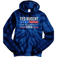 Ted Nugent For President 2024 Tie Dye Hoodie