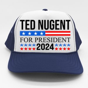 Ted Nugent For President 2024 Trucker Hat