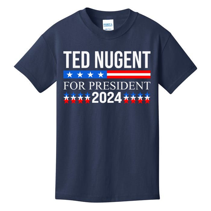 Ted Nugent For President 2024 Kids T-Shirt