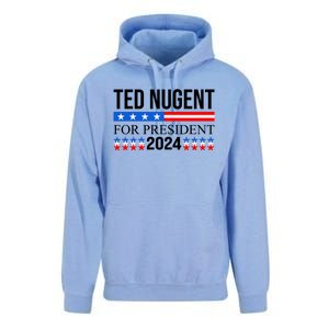 Ted Nugent For President 2024 Unisex Surf Hoodie