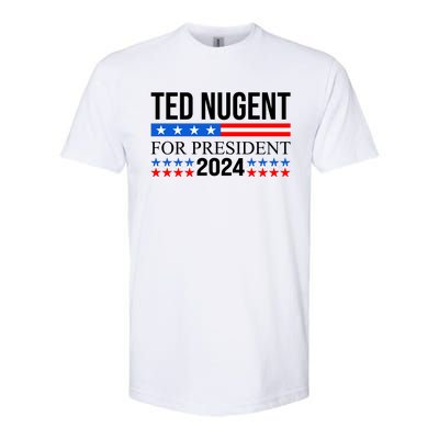 Ted Nugent For President 2024 Softstyle CVC T-Shirt