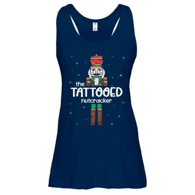 Tattoed Nutcracker Family Matching Ladies Essential Flowy Tank