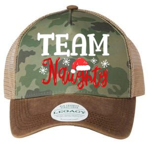 Team Naughty Funny Couple Matching Outfit Team Nice Family Great Gift Legacy Tie Dye Trucker Hat