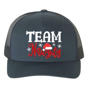 Team Naughty Funny Couple Matching Outfit Team Nice Family Great Gift Yupoong Adult 5-Panel Trucker Hat