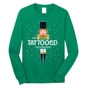 Tattooed Nutcracker Family Matching Funny Pajama Long Sleeve Shirt