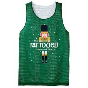 Tattooed Nutcracker Family Matching Funny Pajama Mesh Reversible Basketball Jersey Tank