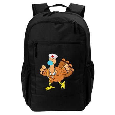 Thanksgiving Nurse Funny Turkey Scrub Gifts For Nurses Backpack