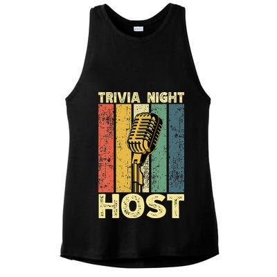 Trivia Night For Trivia Night Emcee Player Host Game Night Ladies PosiCharge Tri-Blend Wicking Tank