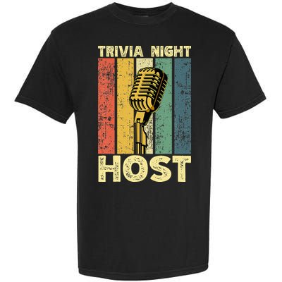 Trivia Night For Trivia Night Emcee Player Host Game Night Garment-Dyed Heavyweight T-Shirt