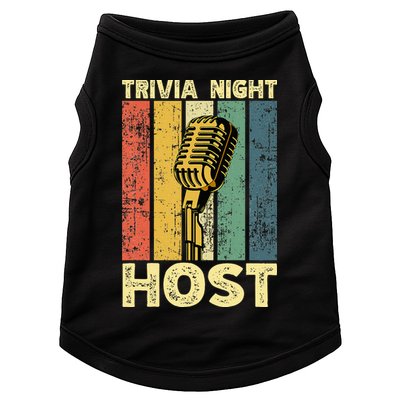 Trivia Night For Trivia Night Emcee Player Host Game Night Doggie Tank