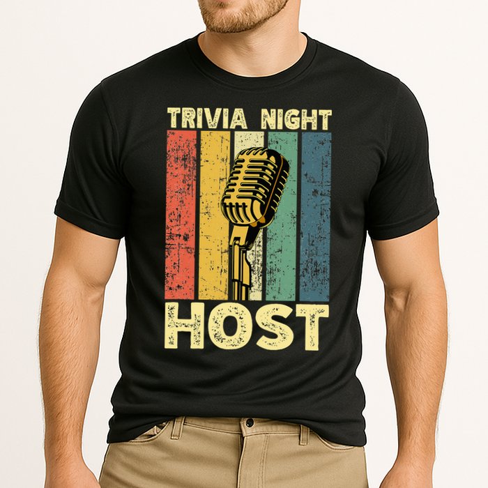 Trivia Night For Trivia Night Emcee Player Host Game Night Performance Shirt