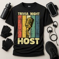 Trivia Night For Trivia Night Emcee Player Host Game Night Performance Shirt