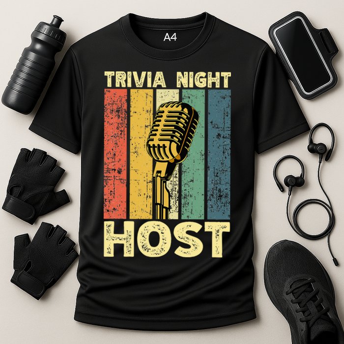 Trivia Night For Trivia Night Emcee Player Host Game Night Performance Shirt
