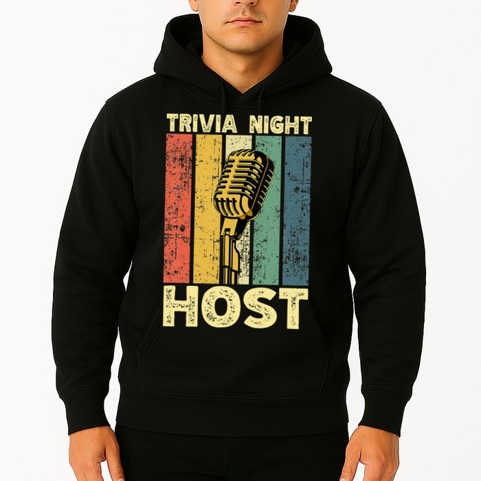Trivia Night For Trivia Night Emcee Player Host Game Night Hoodie