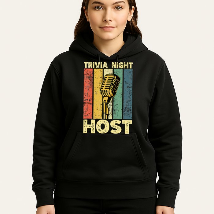 Trivia Night For Trivia Night Emcee Player Host Game Night Hoodie