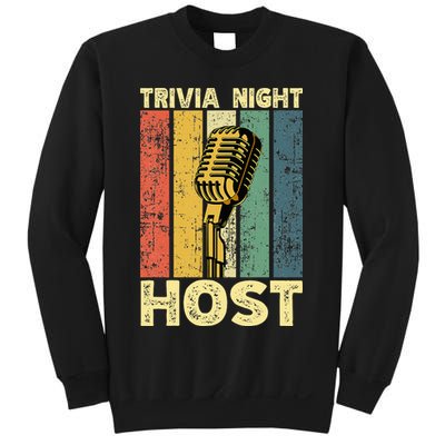 Trivia Night For Trivia Night Emcee Player Host Game Night Sweatshirt