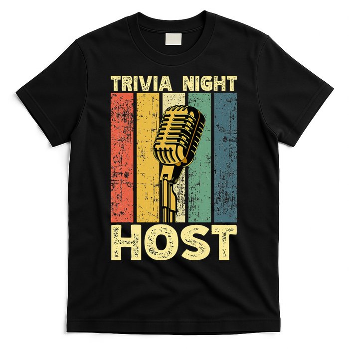 Trivia Night For Trivia Night Emcee Player Host Game Night T-Shirt