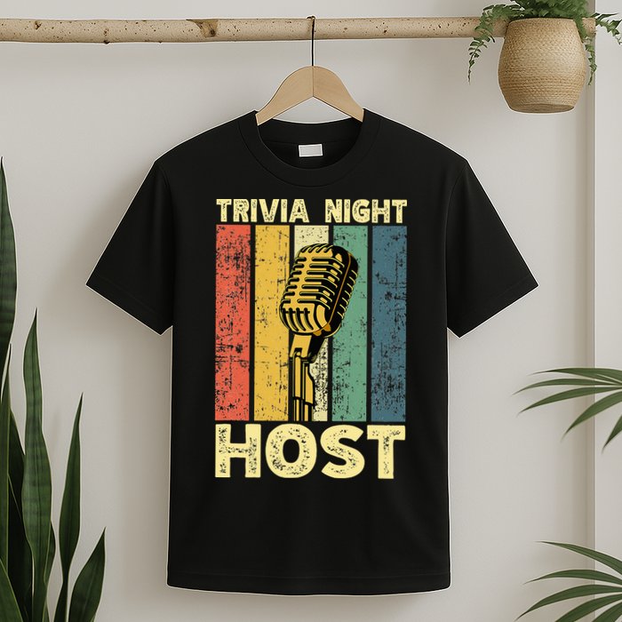 Trivia Night For Trivia Night Emcee Player Host Game Night T-Shirt