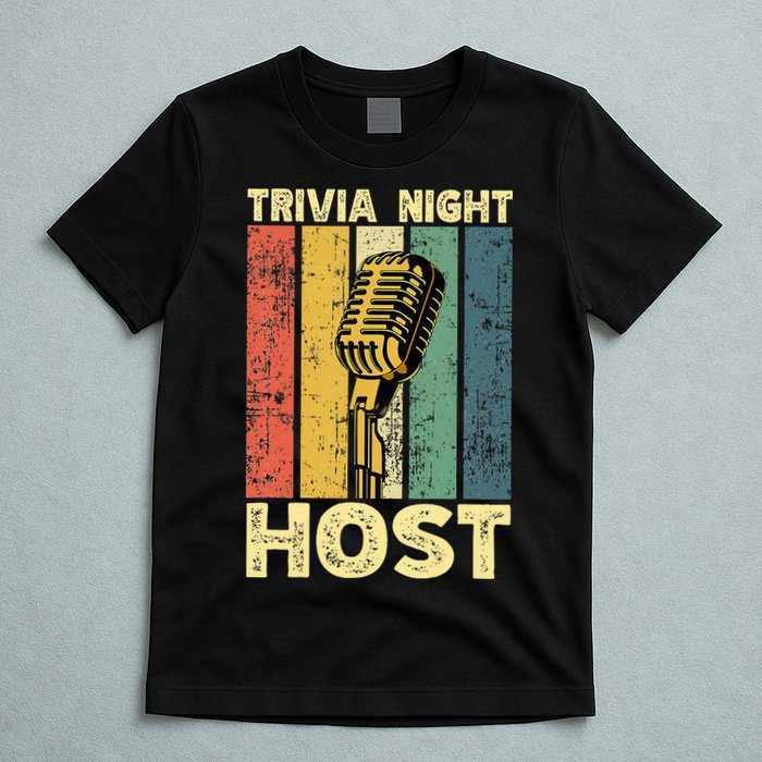 Trivia Night For Trivia Night Emcee Player Host Game Night T-Shirt