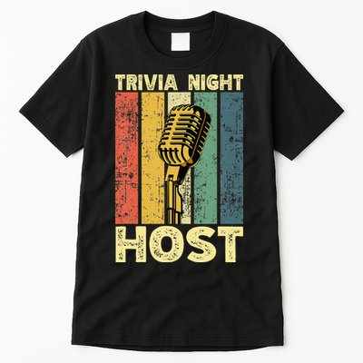 Trivia Night For Trivia Night Emcee Player Host Game Night Tall T-Shirt