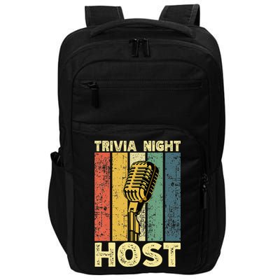 Trivia Night For Trivia Night Emcee Player Host Game Night Impact Tech Backpack