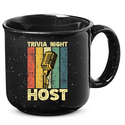 Trivia Night For Trivia Night Emcee Player Host Game Night 15oz Campfire Ceramic Mug
