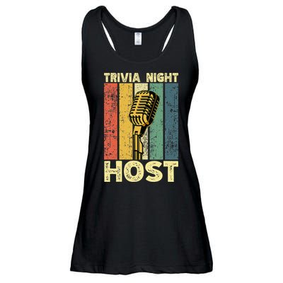 Trivia Night For Trivia Night Emcee Player Host Game Night Ladies Essential Flowy Tank