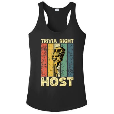 Trivia Night For Trivia Night Emcee Player Host Game Night Ladies PosiCharge Competitor Racerback Tank