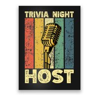 Trivia Night For Trivia Night Emcee Player Host Game Night Poster