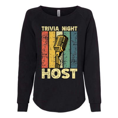 Trivia Night For Trivia Night Emcee Player Host Game Night Womens California Wash Sweatshirt