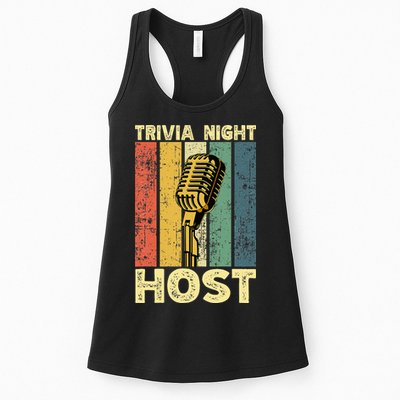 Trivia Night For Trivia Night Emcee Player Host Game Night Womens Tank Top