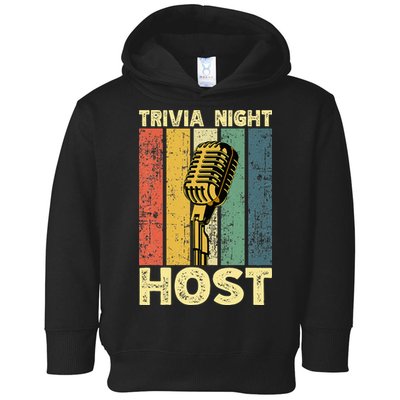 Trivia Night For Trivia Night Emcee Player Host Game Night Toddler Hoodie