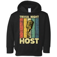 Trivia Night For Trivia Night Emcee Player Host Game Night Toddler Hoodie