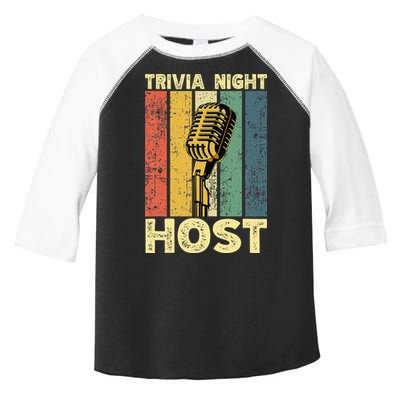 Trivia Night For Trivia Night Emcee Player Host Game Night Toddler Fine Jersey T-Shirt