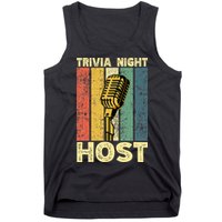 Trivia Night For Trivia Night Emcee Player Host Game Night Tank Top