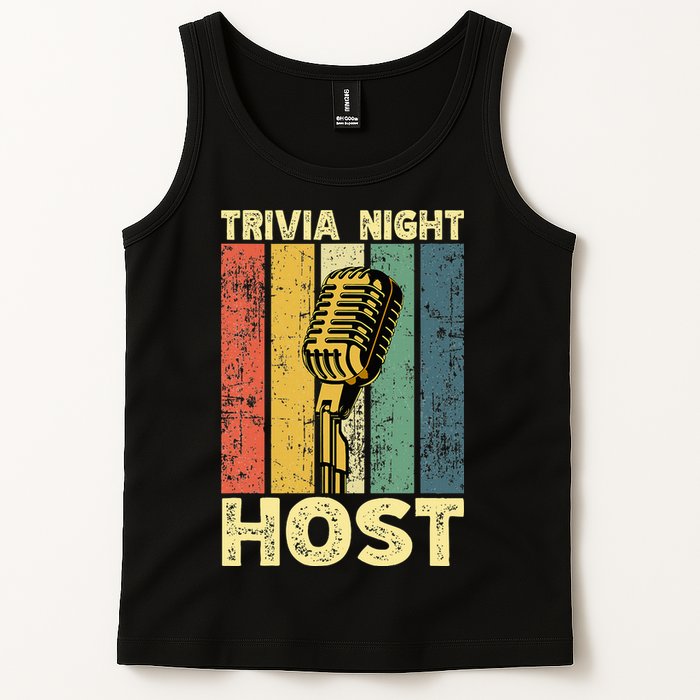 Trivia Night For Trivia Night Emcee Player Host Game Night Tank Top