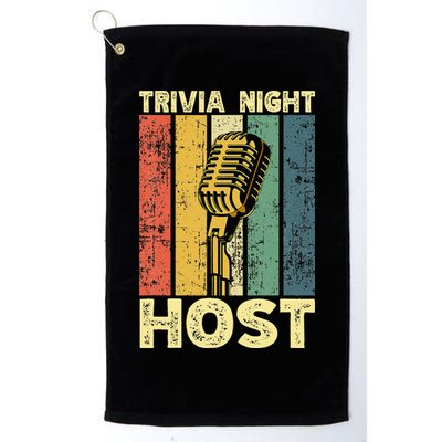 Trivia Night For Trivia Night Emcee Player Host Game Night Golf Towel