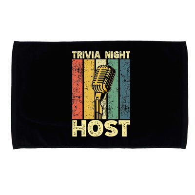 Trivia Night For Trivia Night Emcee Player Host Game Night Microfiber Hand Towel