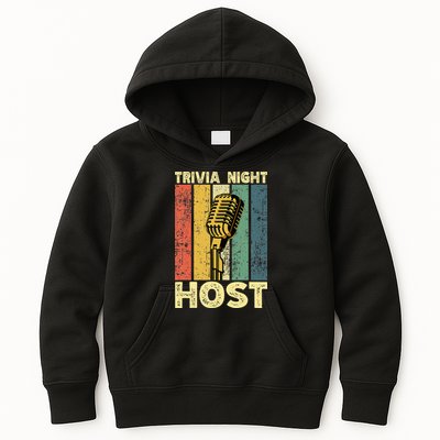 Trivia Night For Trivia Night Emcee Player Host Game Night Kids Hoodie