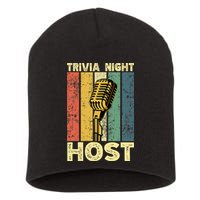 Trivia Night For Trivia Night Emcee Player Host Game Night Short Acrylic Beanie
