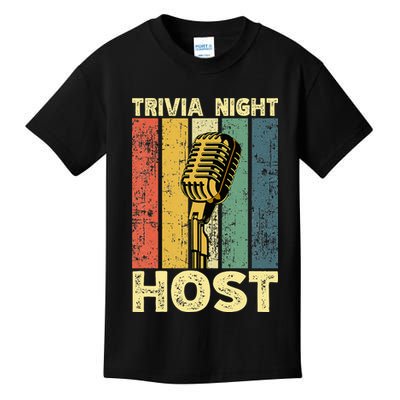 Trivia Night For Trivia Night Emcee Player Host Game Night Kids T-Shirt