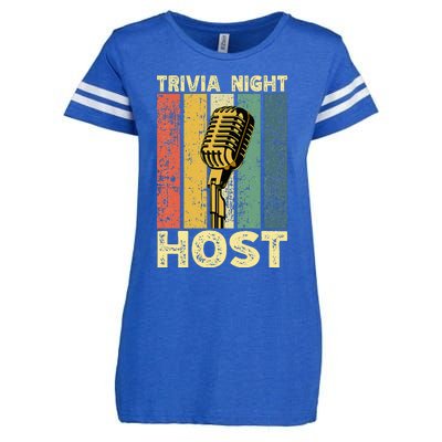 Trivia Night For Trivia Night Emcee Player Host Game Night Enza Ladies Jersey Football T-Shirt