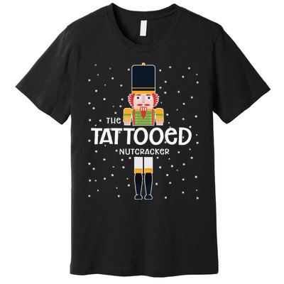 Tattooed Nutcracker Family Matching Funny Pajama Premium T-Shirt