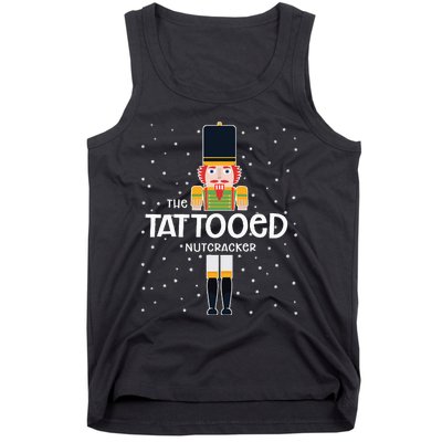 Tattooed Nutcracker Family Matching Funny Pajama Tank Top