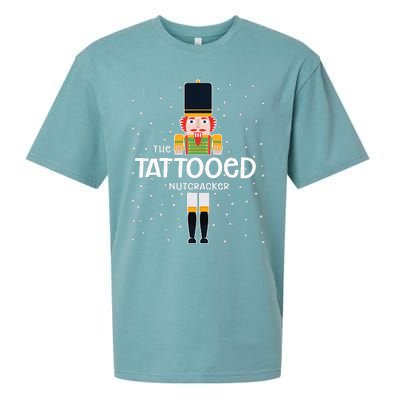 Tattooed Nutcracker Family Matching Funny Pajama Sueded Cloud Jersey T-Shirt