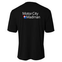 Ted Nugent For President Motor City Madman On Back Performance Sprint T-Shirt