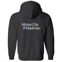 Ted Nugent For President Motor City Madman On Back Full Zip Hoodie