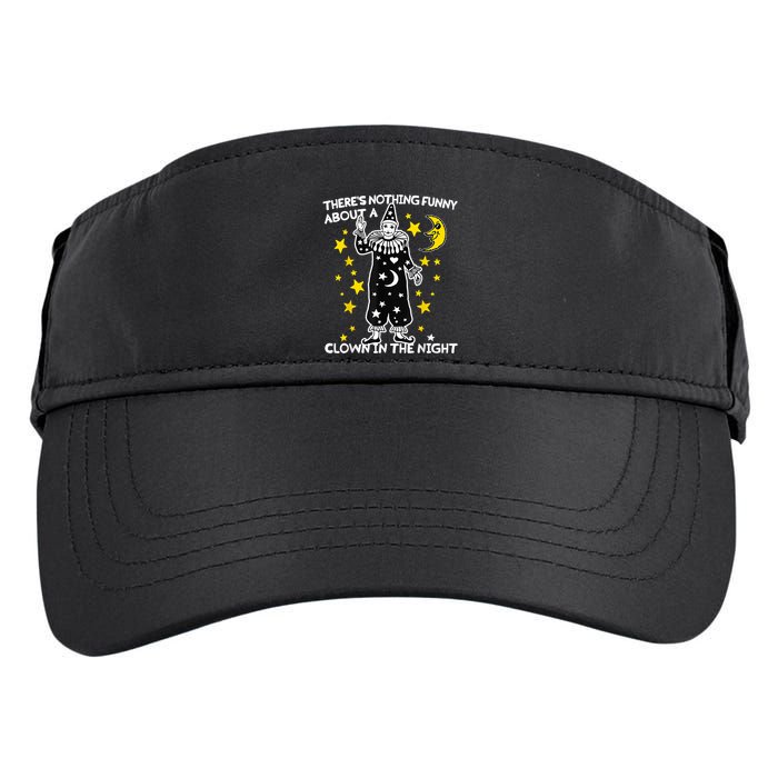 ThereS Nothing Funny About A Clown In The Night Adult Drive Performance Visor